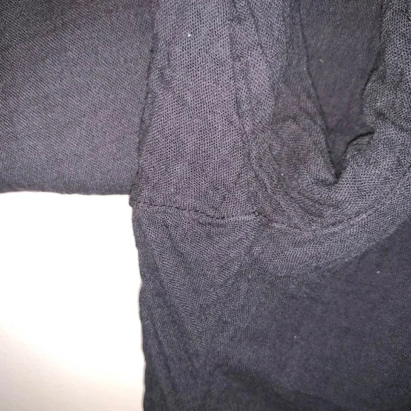 Xirena Black  Textured Cropped Tapered Jogger Pants XS - Picture 4 of 11